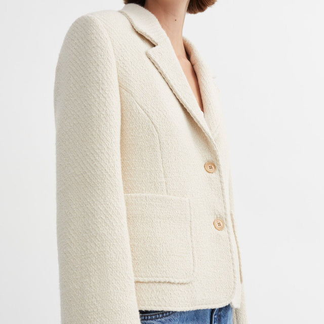 Claire Blazer Ecru