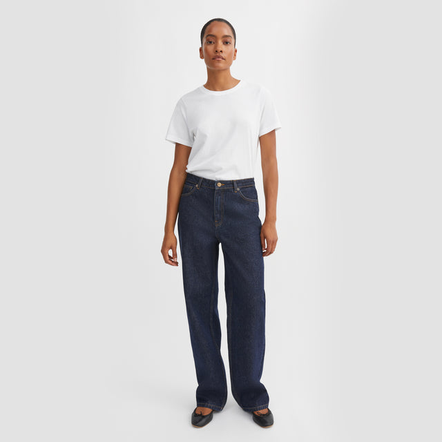 Maddy Straight Jeans Indigo Blue