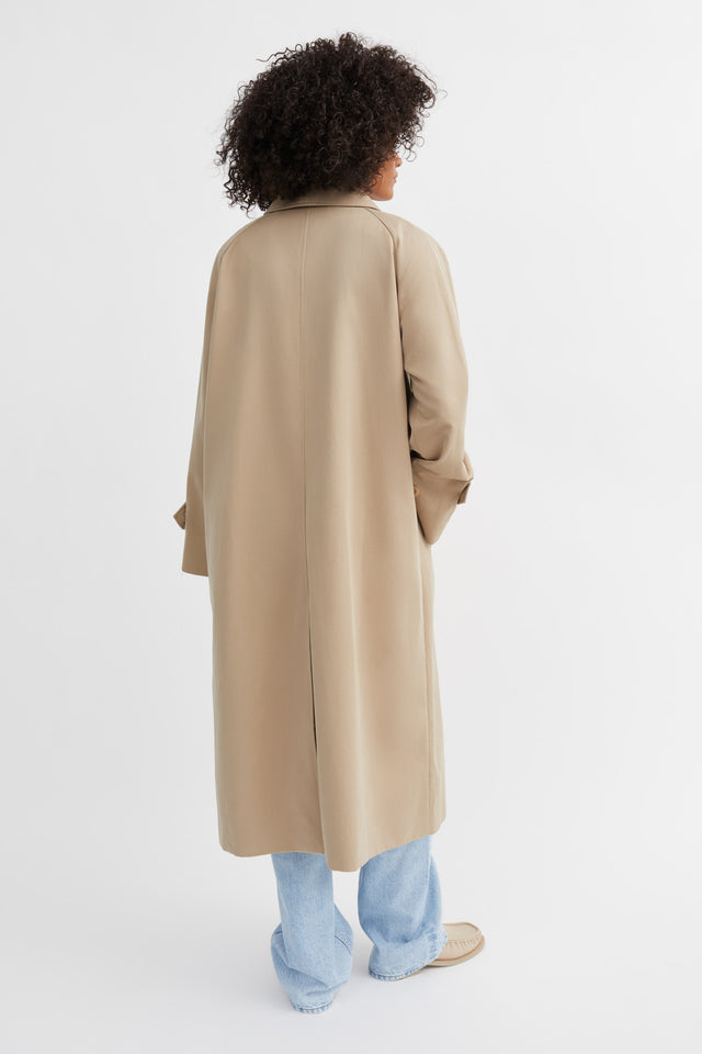 Macy Coat Clay Sand