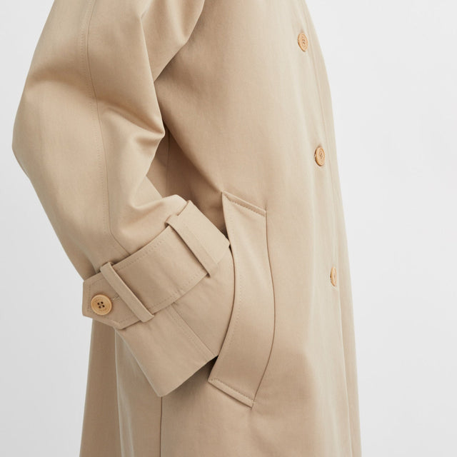 Macy Coat Clay Sand