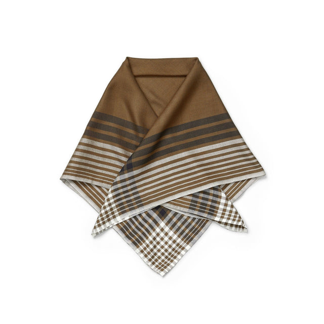 Electra 65x65 Scarf Mix Brown