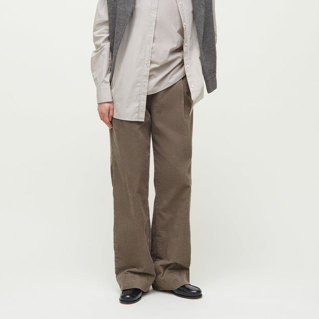 Billy Velvet Pants Brown / Khaki