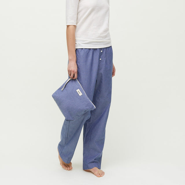 Casual Pants Mix Blue