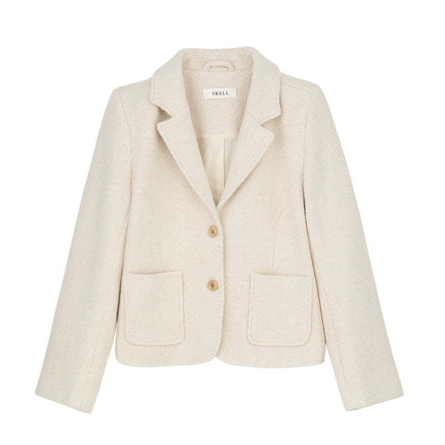 Claire Blazer Ecru