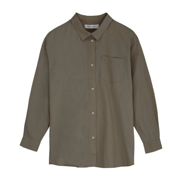 Edgar Shirt Cold Brown / Brown