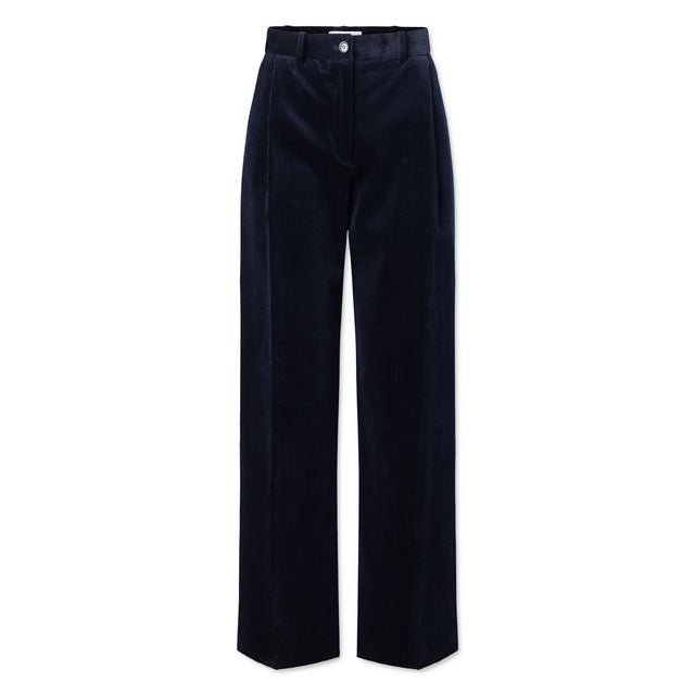 Lucas Velvet Pants Navy