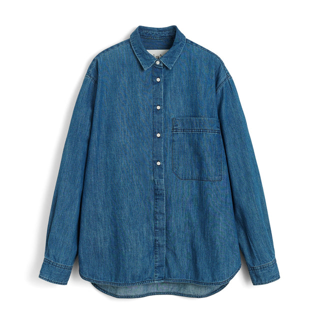 Lynette Denim Shirt Iceberg