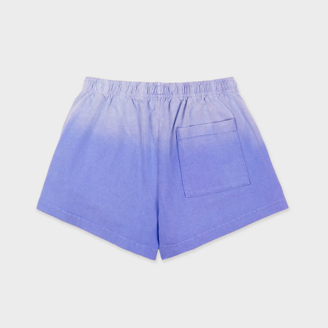 Serif Logo Disco Short - Dip Dye Blue/White