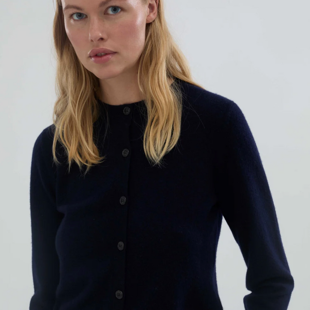 Women's O-Cardigan Navy