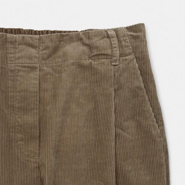 Billy Velvet Pants Brown / Khaki