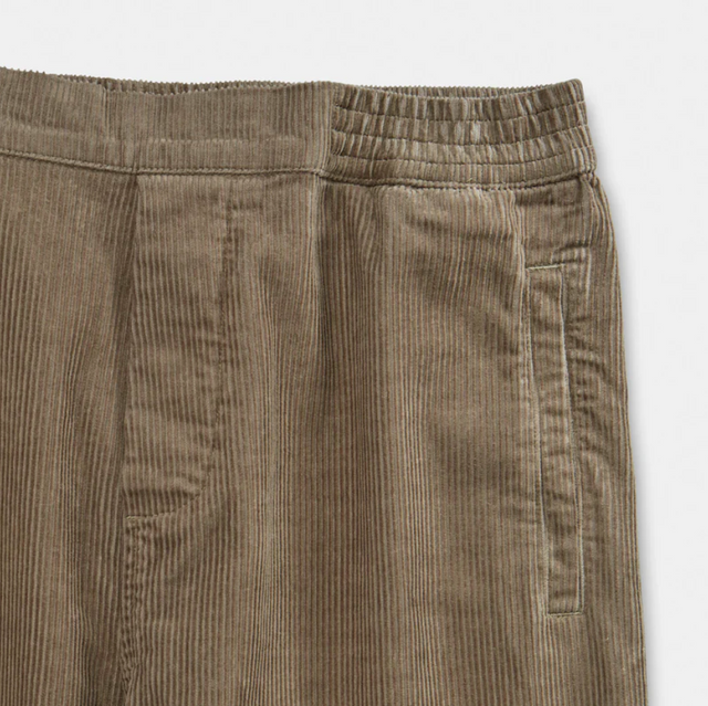 Coco Velvet Pants Brown Khaki