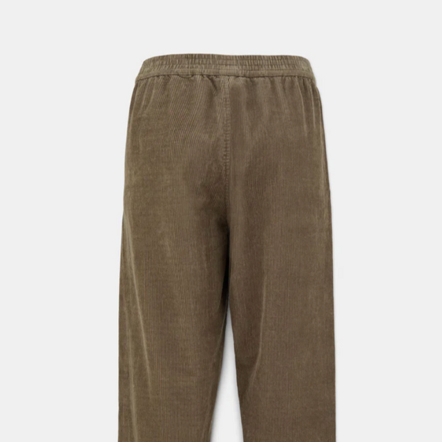 Coco Velvet Pants Brown Khaki