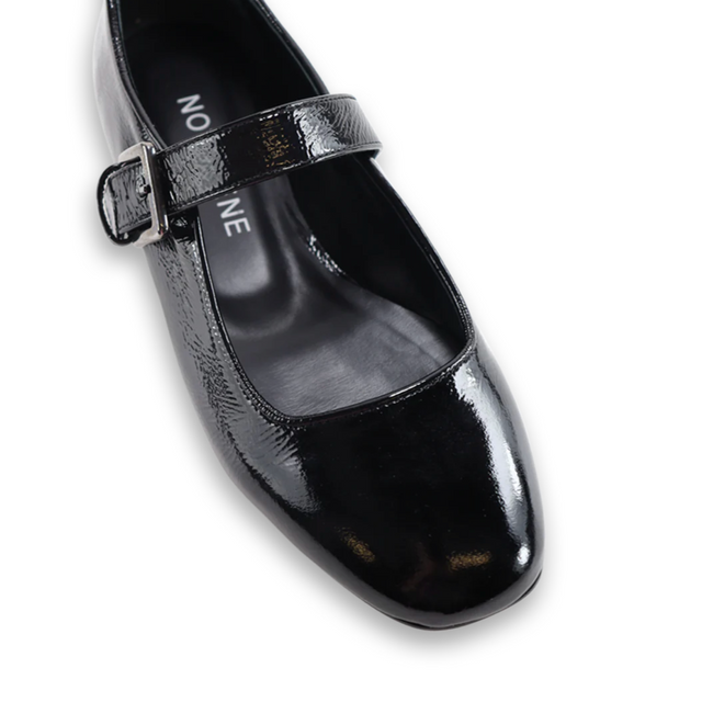 Bertha Ballerina Black Lacquer