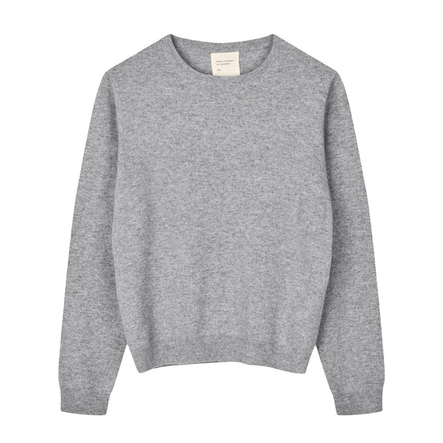 Women's Classic Roundneck Heather Gray Light