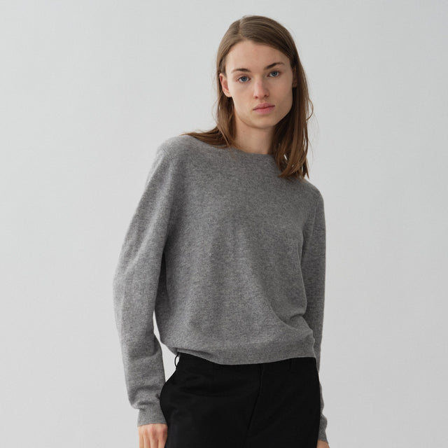 Women's Classic Roundneck Heather Gray Light