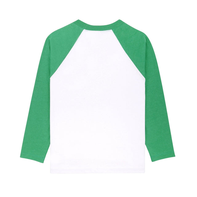 Emblem Baseball Tee Hvid