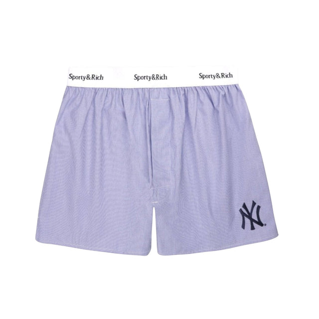 Yankees Serif Boxer Blue