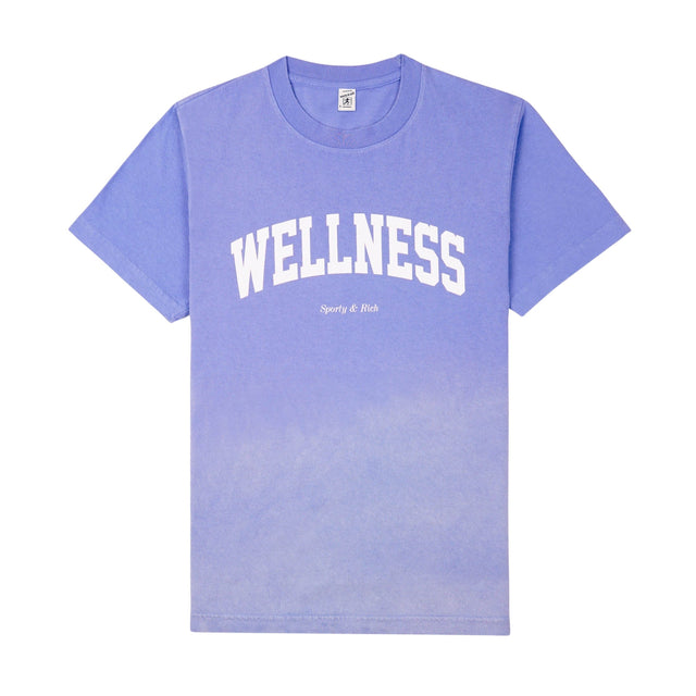 Wellness Ivy T-Shirt Dip Dye Blå/Hvid