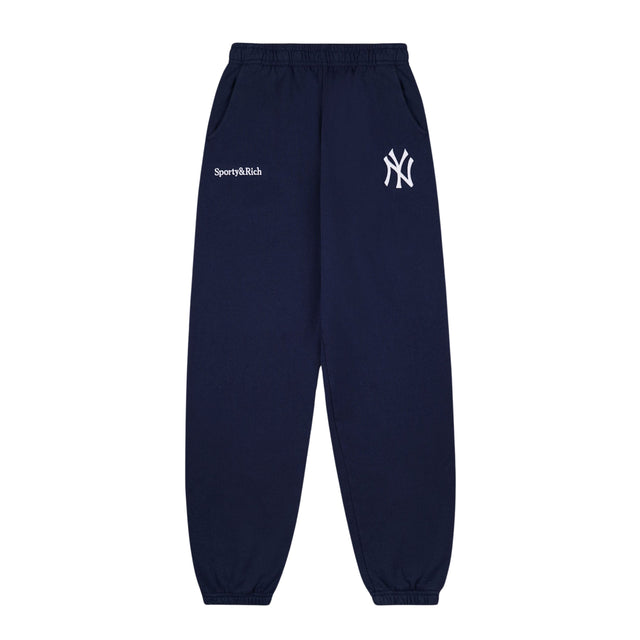 Yankees Serif Sweatpants Navy