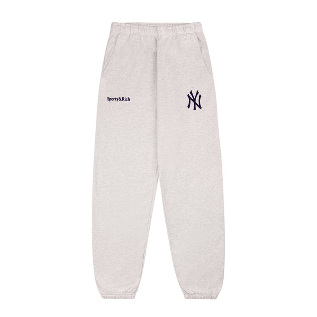 Yankees Serif Sweatpants Gray